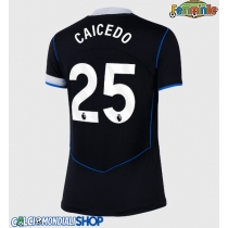 Maglie da calcio Chelsea Moises Caicedo #25 Terza Maglia Femminile 2025-26 Manica Corta